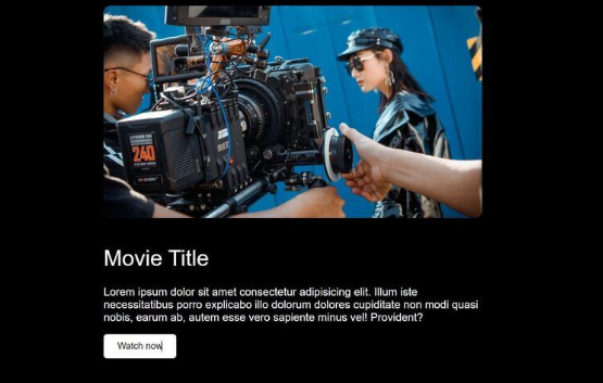 Video Trailer Popup Preview